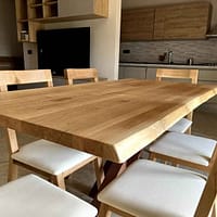 Tavolo-cucina-soggiorno-in-legno-rovere tavolo in rovere slavonia
