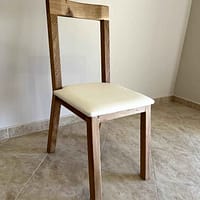 sedia-in-legno-rovere personalizzabile sedia in legno