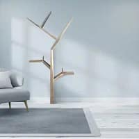 libreria in legno forma albero (1) Libreria ad Albero in massello di noce canaletto