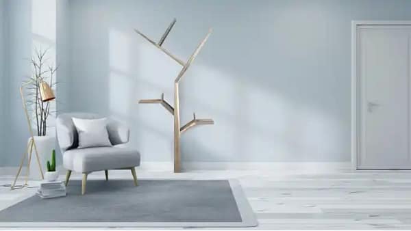 libreria in legno forma albero (1) Libreria ad Albero in massello di noce canaletto