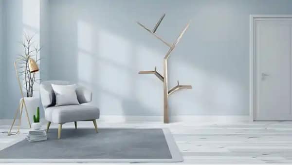 libreria in legno forma albero (3) Libreria ad Albero in massello di noce canaletto