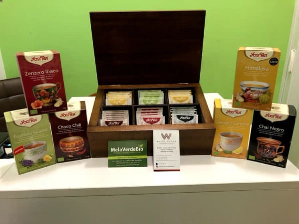 Porta tè e tisane in legno (3) scatola porta tè